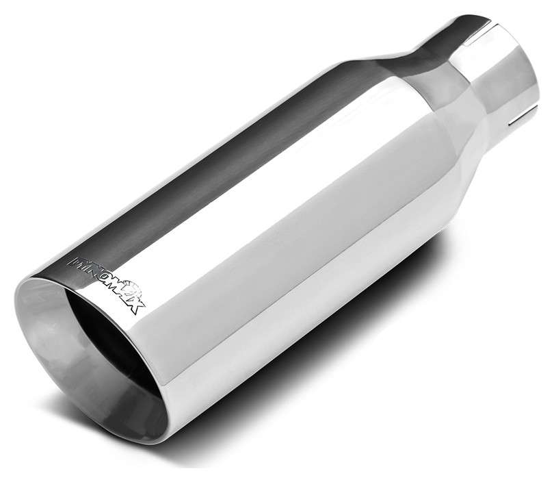 304 Polished Stainless Steel Tip Double Wall Inlet Dia. 2.5