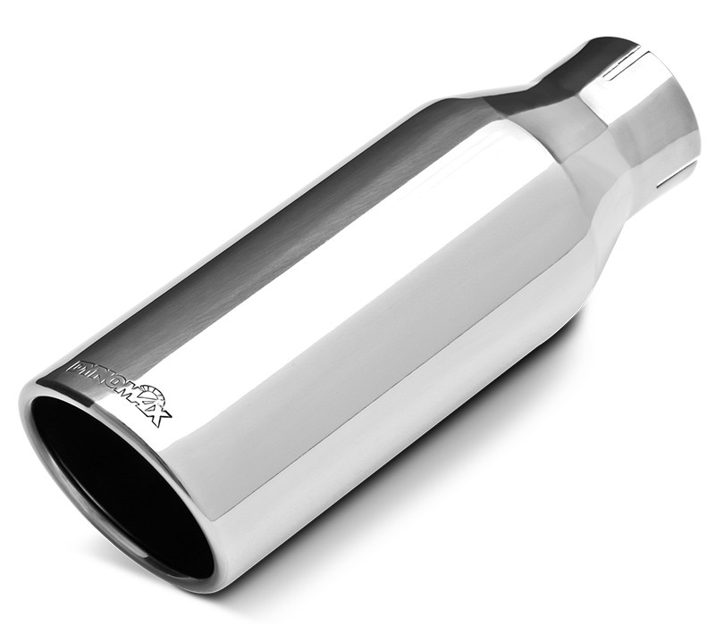 NETAI 5" Inlet To 6" Outlet Diesel Exhaust Tip Stainless Steel Rolled