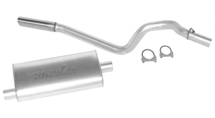 Single - 2.25" Cat-Back System - Super Turbo™ Muffler