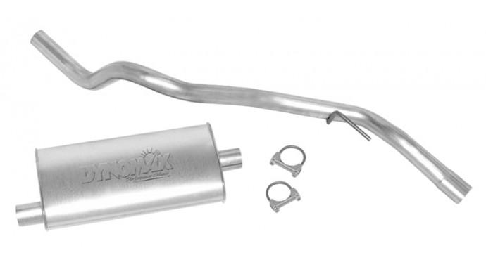 Single - 2.25" Cat-Back System - Super Turbo™ Muffler