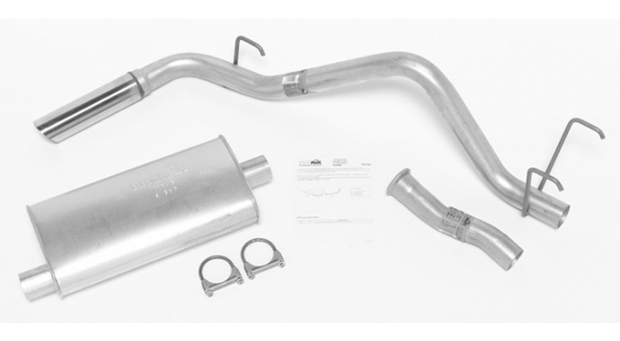 Single - 2.5" Cat-Back System - Super Turbo™ Muffler