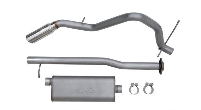 Single - 3" Cat-Back System - Ultra Flo™ Welded Muffler