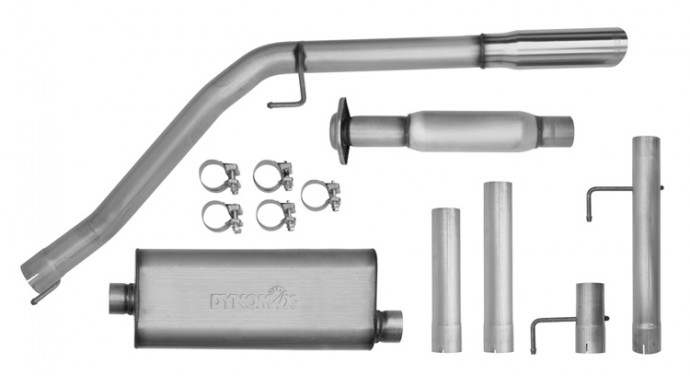 Single - 3" Cat-Back System - Ultra Flo™ Welded Muffler