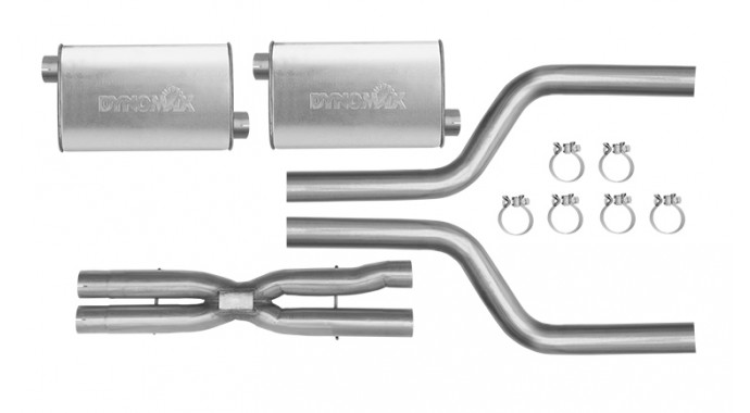 Dual - 2.5" Cat-Back System - Super Turbo™ Mufflers