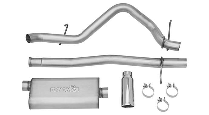 Single - 3" Cat-Back System - Ultra Flo™ Welded Mufflers