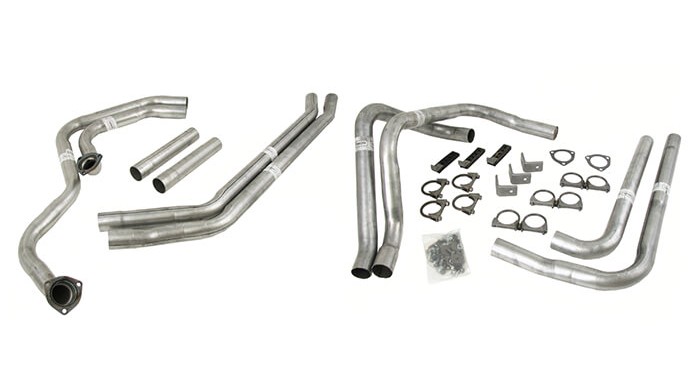 Dual exhaust clearance kit