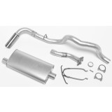 Single - 2.5" Cat-Back System - Super Turbo™ Muffler