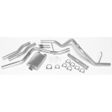 Dual - 2.5" Cat-Back System - Super Turbo™ Muffler