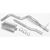 Single - 3" Cat-Back System - Super Turbo™ Muffler