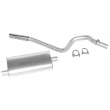 Single - 2.25" Cat-Back System - Super Turbo™ Muffler