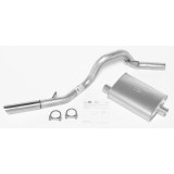 Single - 2.25" Cat-Back System - Super Turbo™ Muffler