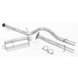 Single - 3" Cat-Back System - Super Turbo™ Muffler