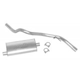 Single - 2.25" Cat-Back System - Super Turbo™ Muffler