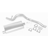 Single - 2.25" Cat-Back System - Super Turbo™ Muffler