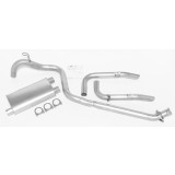 Dual - 2.5" Cat-Back System - Super Turbo™ Muffler