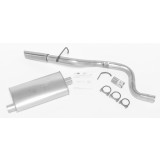 Single - 2.5" Cat-Back System - Super Turbo™ Muffler