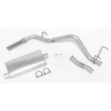 Single - 2.5" Cat-Back System - Super Turbo™ Muffler