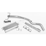 Single - 3" Cat-Back System - Ultra Flo™ Welded Muffler