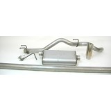 Single - 3" Cat-Back System - Ultra Flo™ Welded Muffler