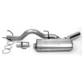 Single - 4" Cat-Back System - Ultra Flo™ Welded Muffler