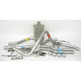 Dual - 2.5" Cat-Back System - Ultra Flo™ Welded Muffler