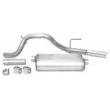 Single - 2.5" Cat-Back System - Ultra Flo™ Welded Muffler