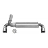 Dual - 2.5" Axle-Back System - Super Turbo™ Muffler