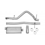 Single - 3" Cat-Back System - Ultra Flo™ Welded Mufflers