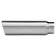 304 Polished Stainless Steel Tip - Single Wall - Inlet Dia.: 4" - Outlet Dia.: 5" - Overall Length: 18"