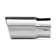 304 Polished Stainless Steel Tip - Single Wall - Inlet Dia.: 2.5" - Outlet Dia.: 3" - Overall Length: 6"