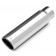 304 Polished Stainless Steel Tip - Single Wall - Inlet Dia.: 2.5" - Outlet Dia.: 3" - Overall Length: 12"