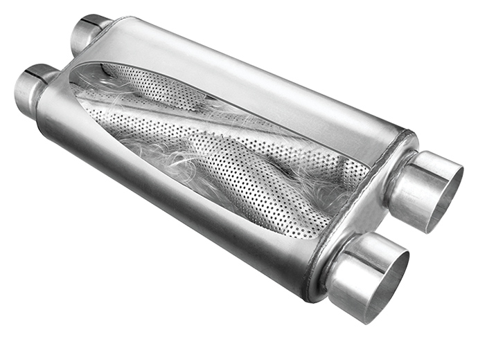 期間限定お試し価格 マフラー Dynomax 17226 Ultra Flo Welded Universal Muffler